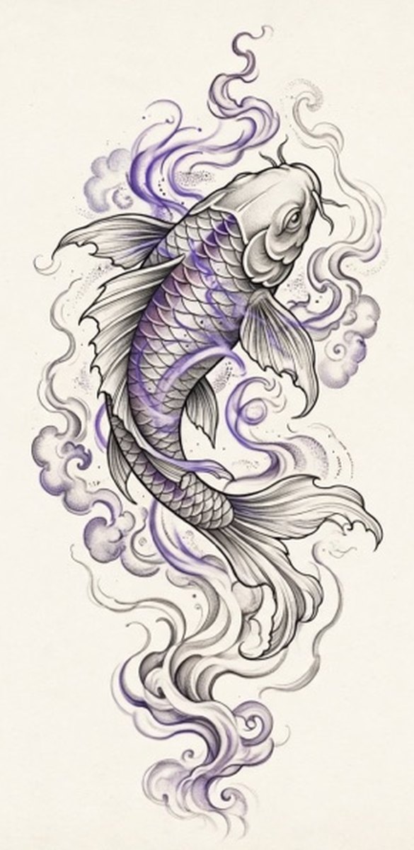 Koi Made of Smoke