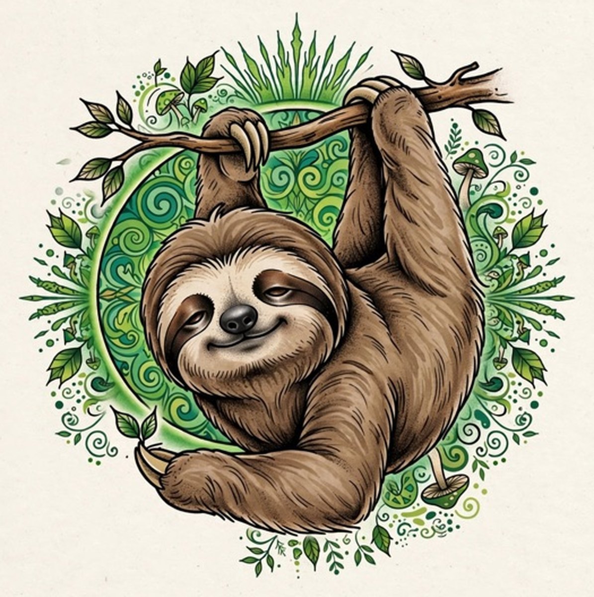 Drowsy Chill Sloth