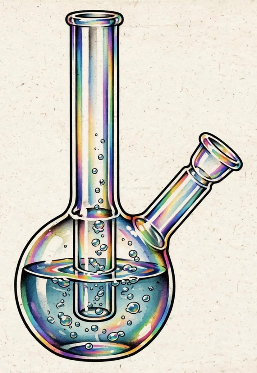 Glass Bong Still Life
